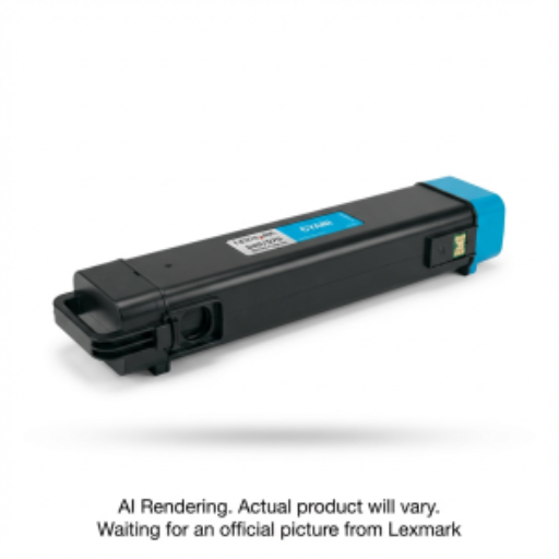 Cartouche de développeur cyan Lexmark XC96x, 46,9K