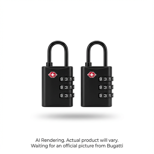 Bugatti - Cadenas à combinaison TSA - 2 pièces - ABS