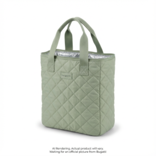 Sac à déjeuner Bugatti en nylon avec poignée sur le dessus