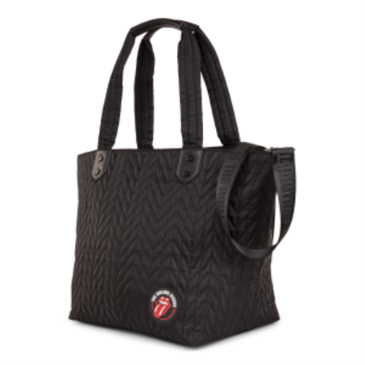 TTE6073RS The Rolling Stones Sac fourre-tout iconique - Nylon matelassé