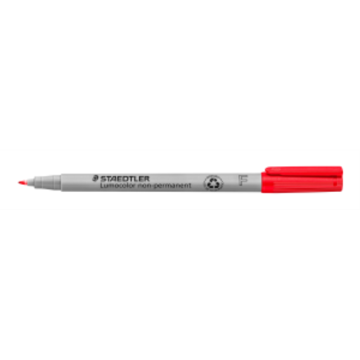 316-2 STAEDTLER-Mars Limited MARQUEUR LUMO. AVEC BASE FINE ROUGE
