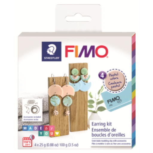 FIMO Jewellery Making Set Earring Kit Modelling Clay