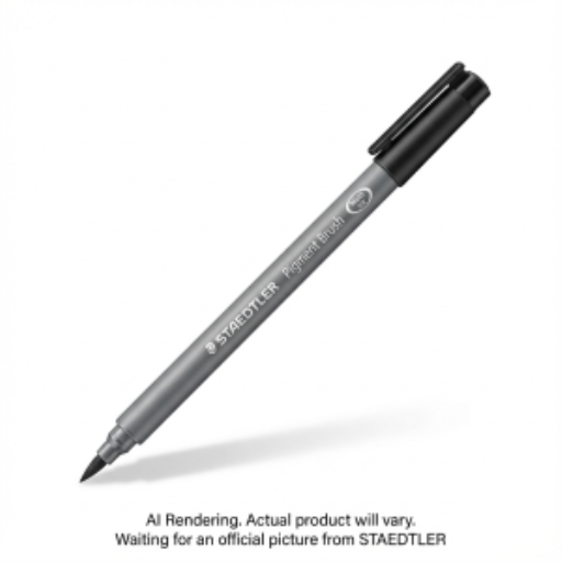 Pigment Brush Pen Intense Black