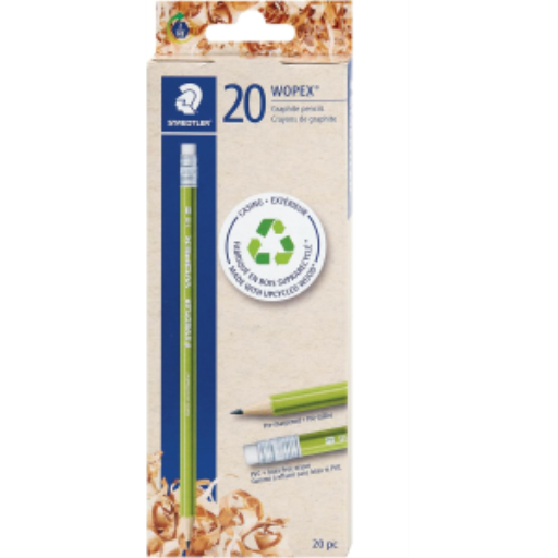 Black lead Wopex pencil 20pk