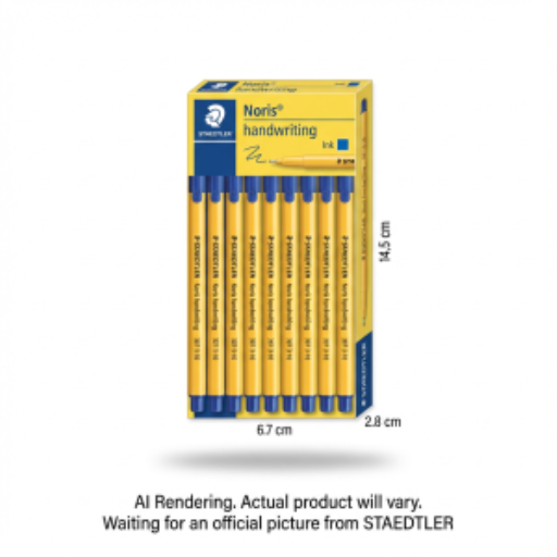 Staedtler Fineliner Noris writing pen blue, 10ct