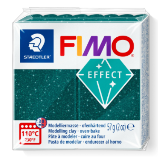Modelling Clay Fimo Effect Galaxy Green 57g (2 oz)