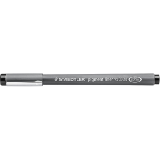 Fineliner pigment liner 2.0mm black
