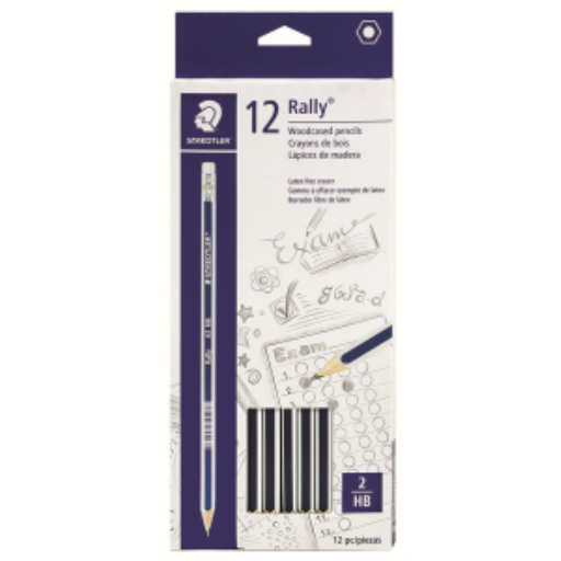 Pencil rally HB tip 12pcs FSC 100%