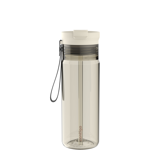 Contigo Bouteille d'eau Dual Sip 709 ml, plastique, couleur Lait d'avoine – Plastique