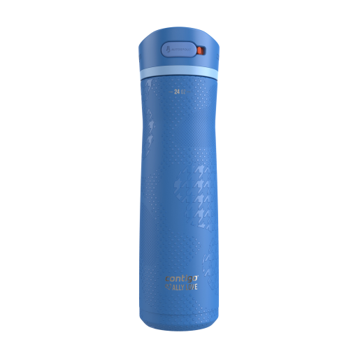 Bouteille d'eau isotherme Contigo x Ally Love Ashland Chill 2.0 en acier inoxydable avec couvercle AUTOSPOUT, 709 mL, Stellar Jay