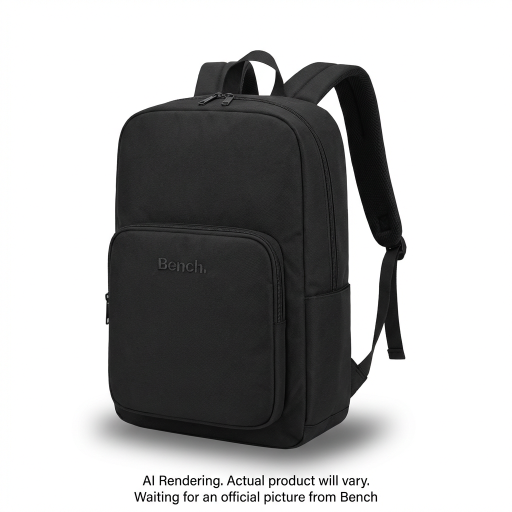 Ben Poly Sac à dos pour ordinateur portable 15,6 pouces noir