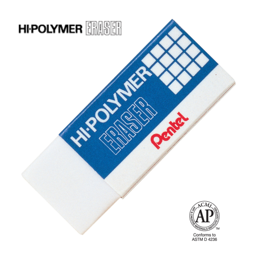 Hi-Polymer, Large White Block Eraser
