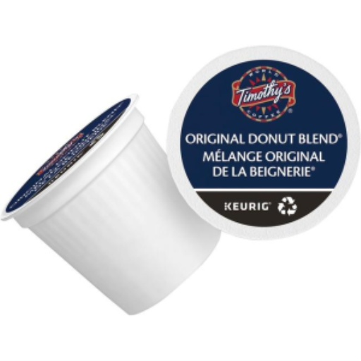 COFFEE-K CUP TIMOTHY'S ORIGINAL DONUT BLEND 24/BX