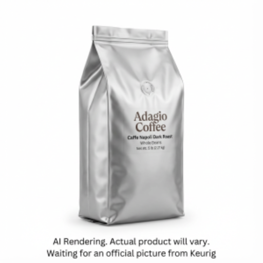 Adagio Coffee Whole Bean - Adag Napoli Dark Rst Beans 5Lb