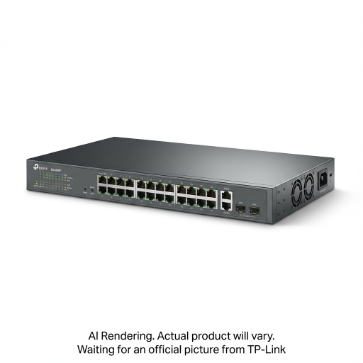 Omada 28-Port Gigabit Easy Managed Switch with 24-Port PoE+