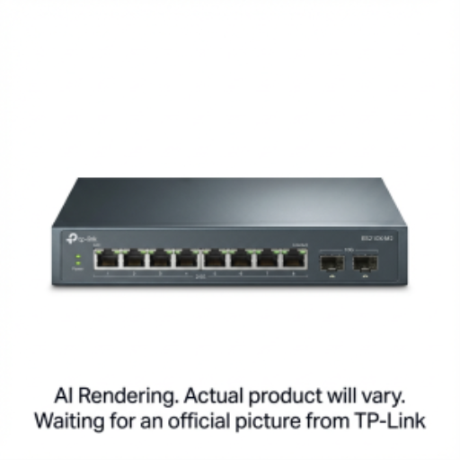 Omada 8-Port 2.5GBASE-T Easy Managed Switch with 2 10GE SFP+ Slots