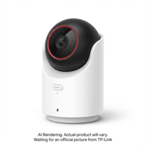 Caméra Wi-Fi de sécurité domestique panoramique/inclinable avec IA