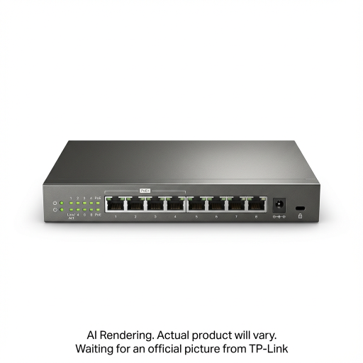 8-Port Gigabit Smart Switch with 4-Port PoE+