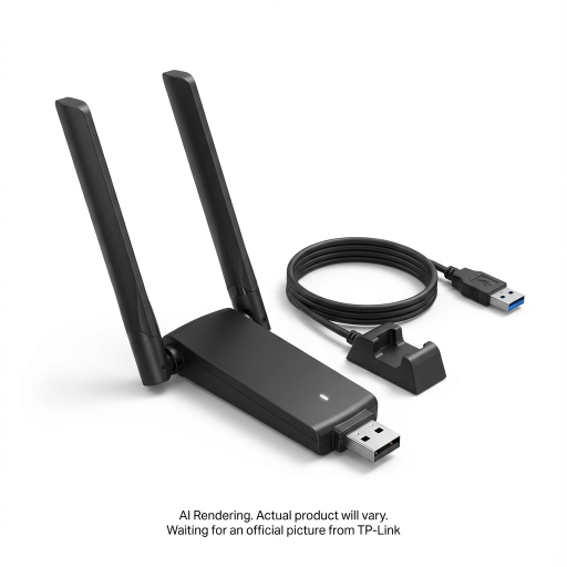 AXE5400 High Gain Tri-Band Wi-Fi 6E USB Adapter