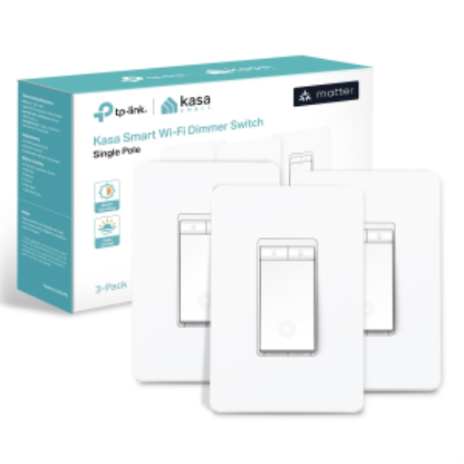 Kasa Smart Wi-Fi Dimmer Switch, Matter