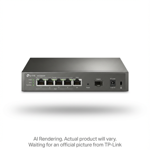 Switch Gigabit Omada Access à 6 ports avec 4 ports PoE+