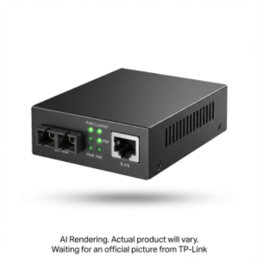 Convertisseur fibre bidirectionnel avec 1 port PoE