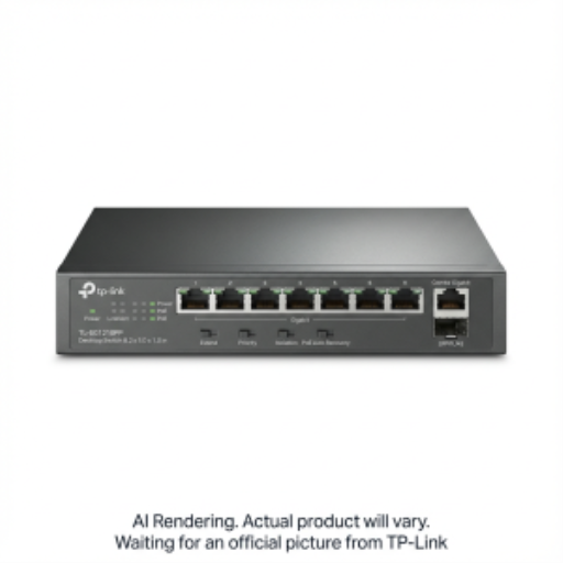 Commutateur de bureau Gigabit TP-Link 10 ports avec 6 ports PoE