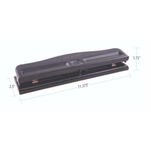 3 Hole Punch Adjustable – Light Duty / 
Perforateur à trois trous - Réglable – petits travaux
