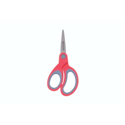 5" Pointed Soft Grip Lefty Scissors / 
Ciseaux gauchers pointus à prise souple 5 po