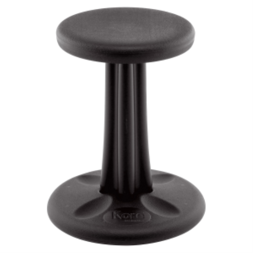 Kore Wobble Stool 40cm, Black