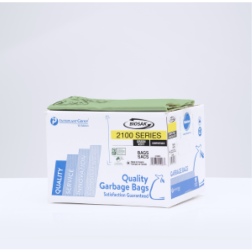 22 x 24 Green 300 bags Compostable