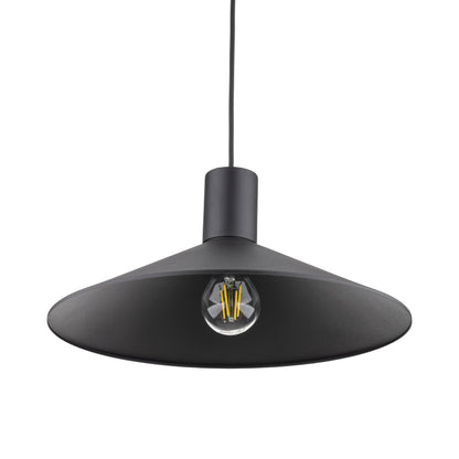 JUMP Black Industrial Pendant Light for Kitchen Island & Dining Table