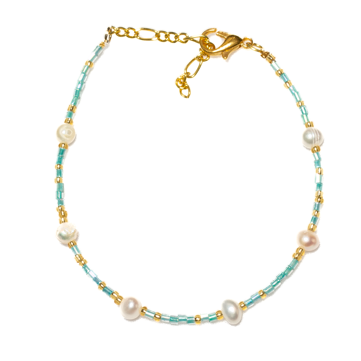 Multi Pearl & Bead Bracelet
