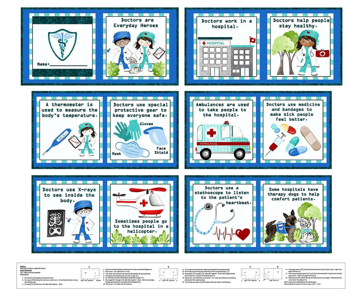 Doctors are Everyday Heros  -  Book Panel