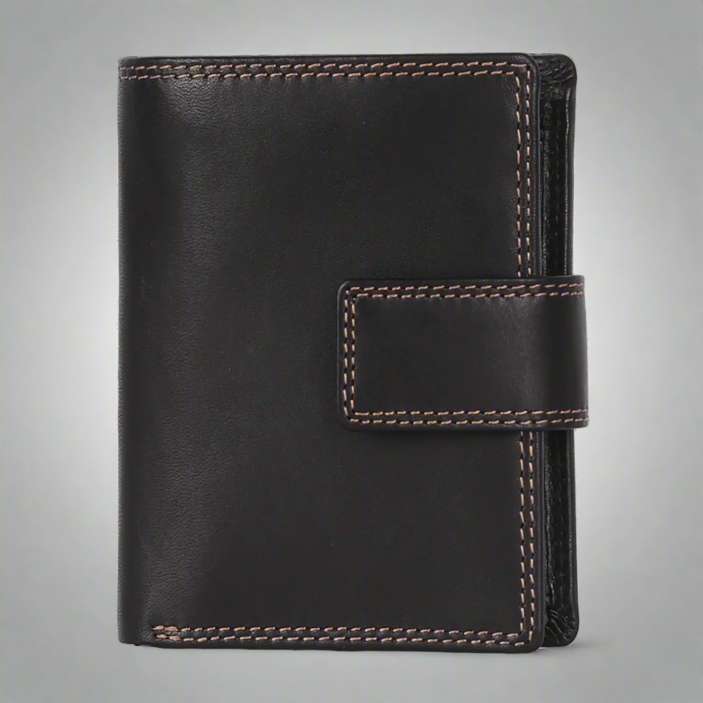 Portefeuille en cuir pour hommes MET