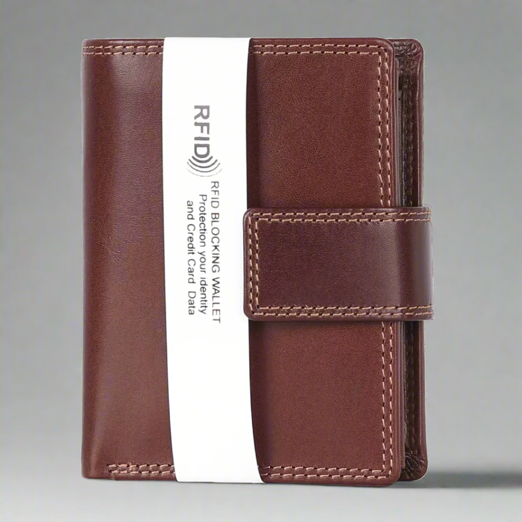 Portefeuille en cuir pour hommes MET