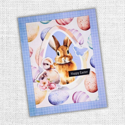 Kit de carterie Papiers Découpés Souvenirs de Pâques 34119