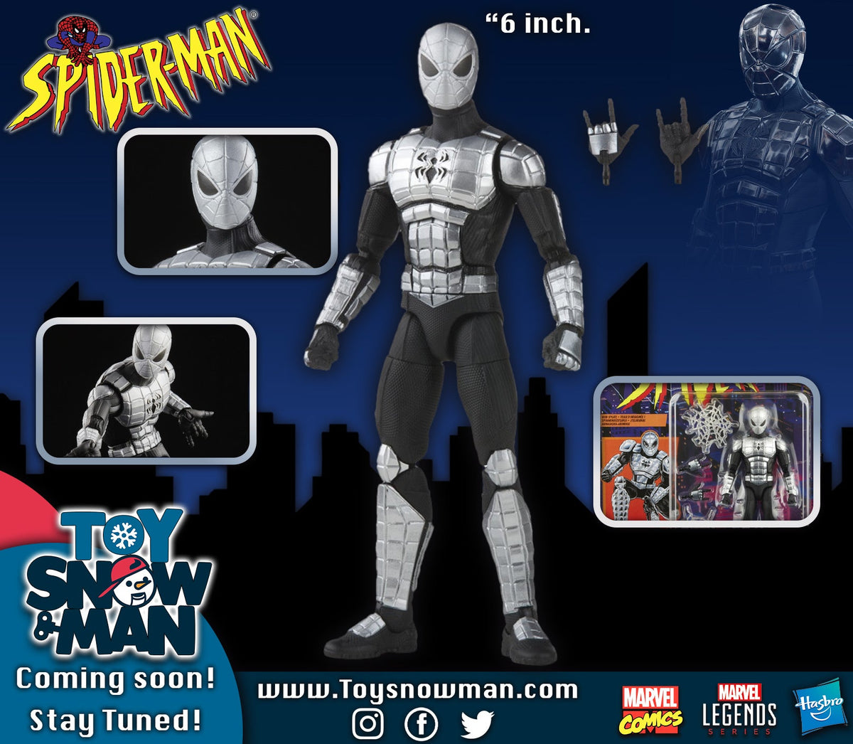 spider-man - Spider-Armor Mk I Marvel Legends Rétro