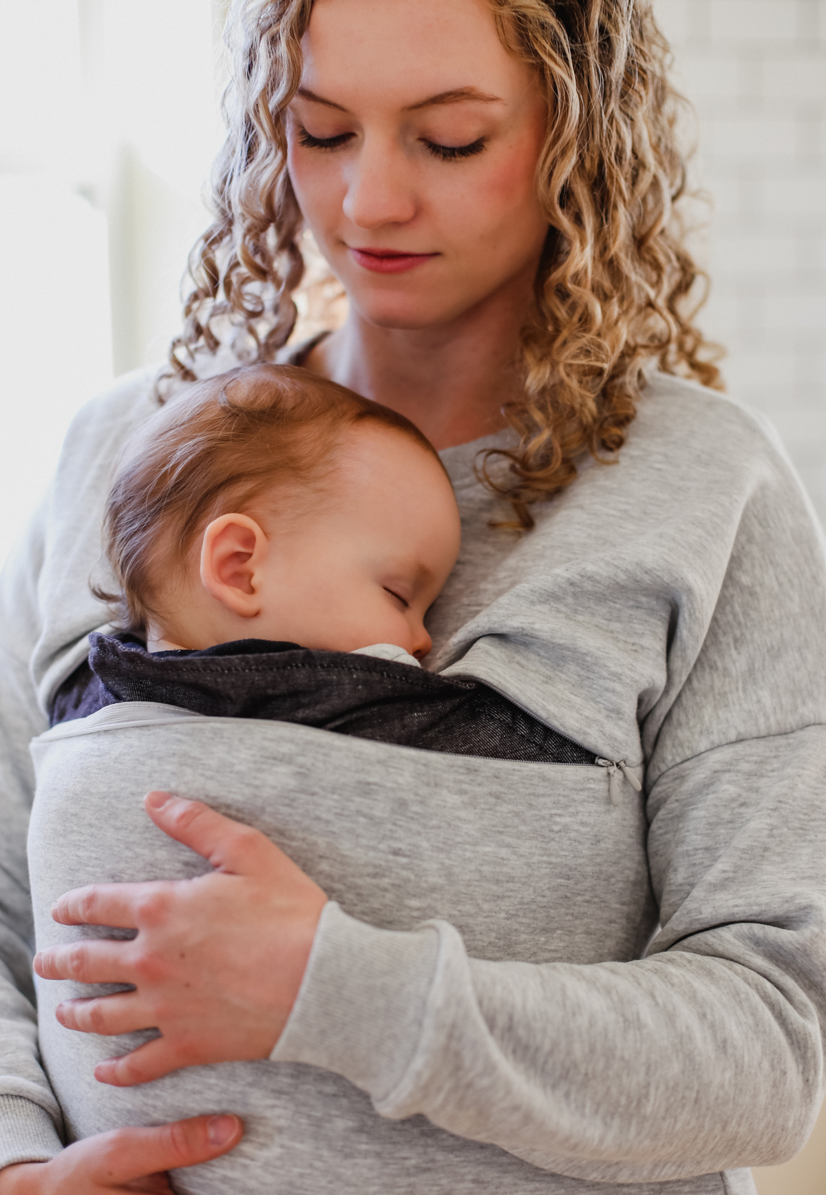 Pull d'allaitement Lily en polaire