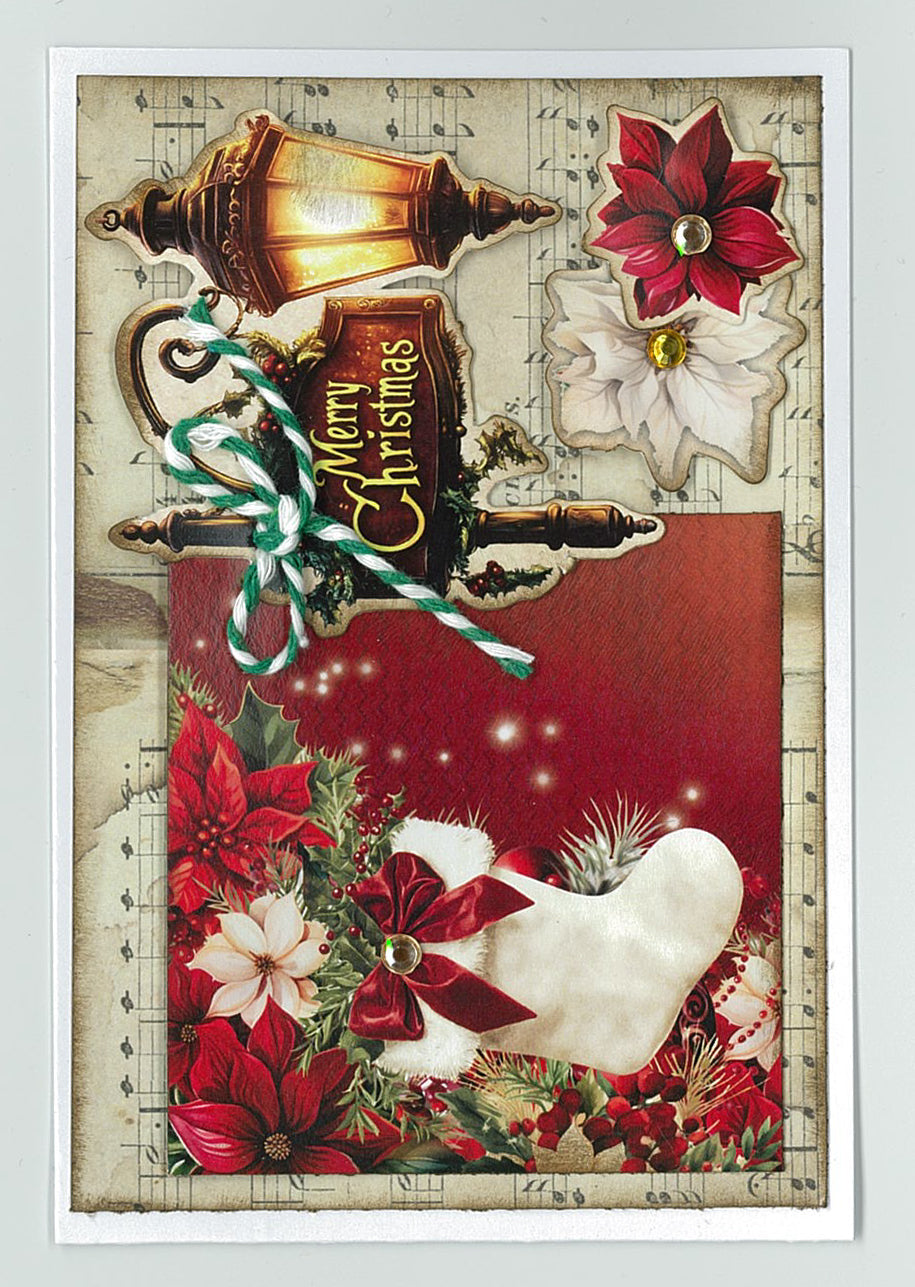 Lot de cartes 6x4 Holly Jolly 3Quarter Designs