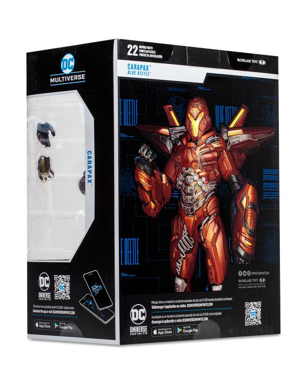 MCFARLANE TOYS - Blue Beetle DC Multiverse - Figurine d'action géante Carapax