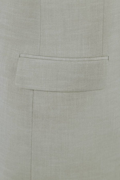 CRÉEZ VOTRE PACKAGE : Costume gris clair slim (Le package comprend un costume 2 pièces, une chemise, une cravate ou un nœud papillon, une pochette assortie et des chaussures)
