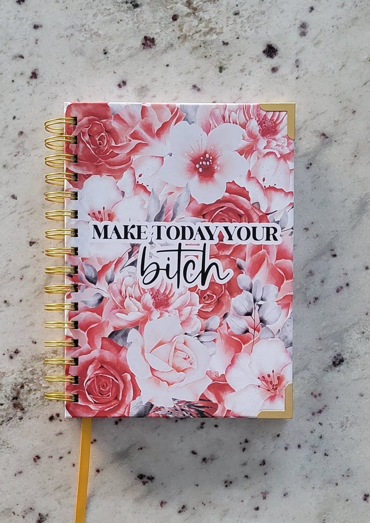 Carnet de notes non daté « Make Today Your Bitch » | Agenda