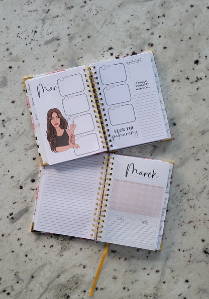Carnet de notes non daté « Make Today Your Bitch » | Agenda