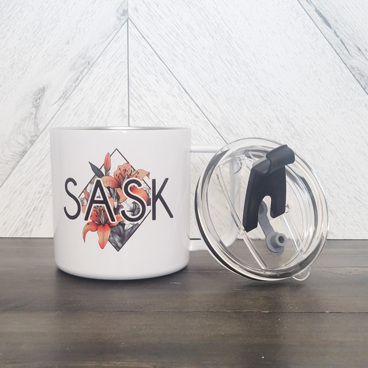 Mug à Café SASK Diamond en Acier Inoxydable de 500 ml