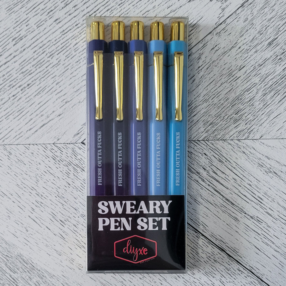 Stylos "J'en ai plus rien à foutre"