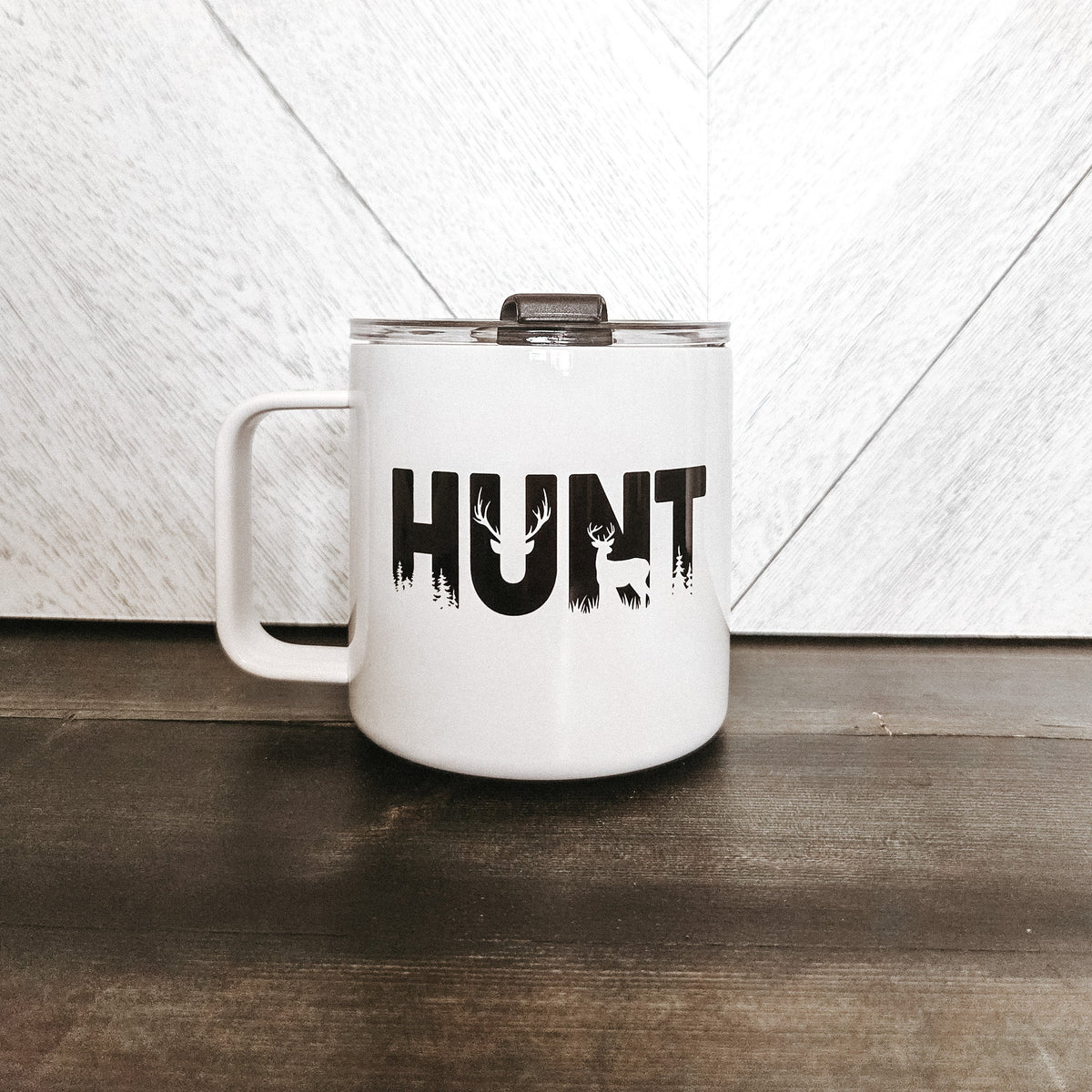 Mug à café HUNT en acier inoxydable de 500 ml
