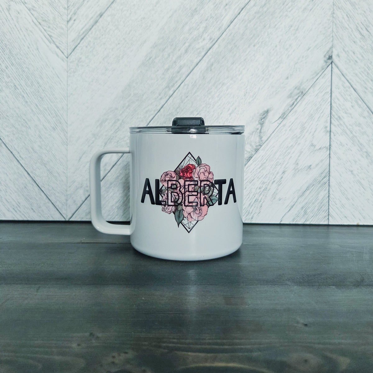 Tasse à café en acier inoxydable Alberta Diamond de 50 cl