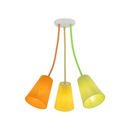 WIRE Adjustable 3-Light Ceiling Lamp for Kids Room & Nursery