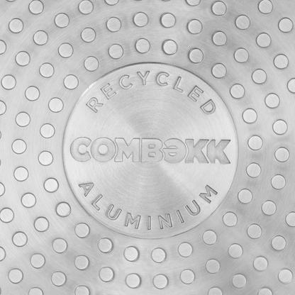COMBEKK - Poêle à Frire 24 cm en Aluminium Céramique NOIR